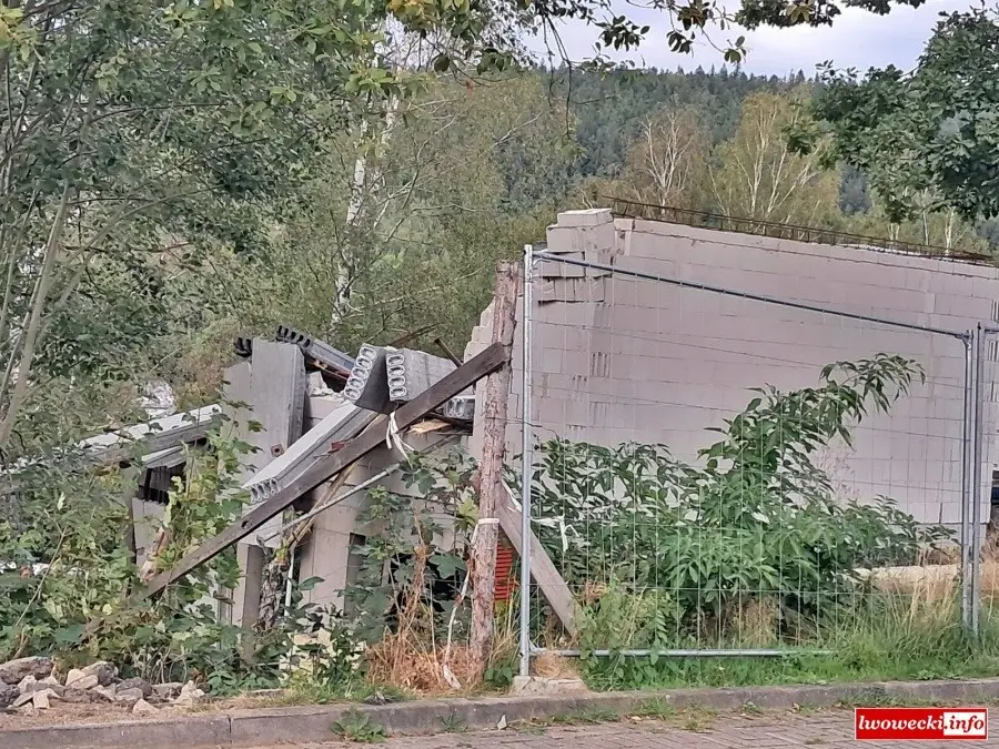 Wypadek na budowie w Świeradowie-Zdroju