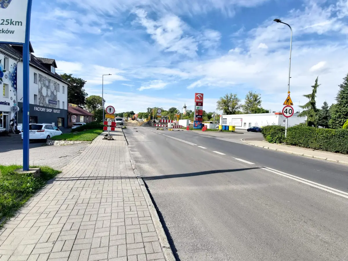 Sytuacja przy nowym moście