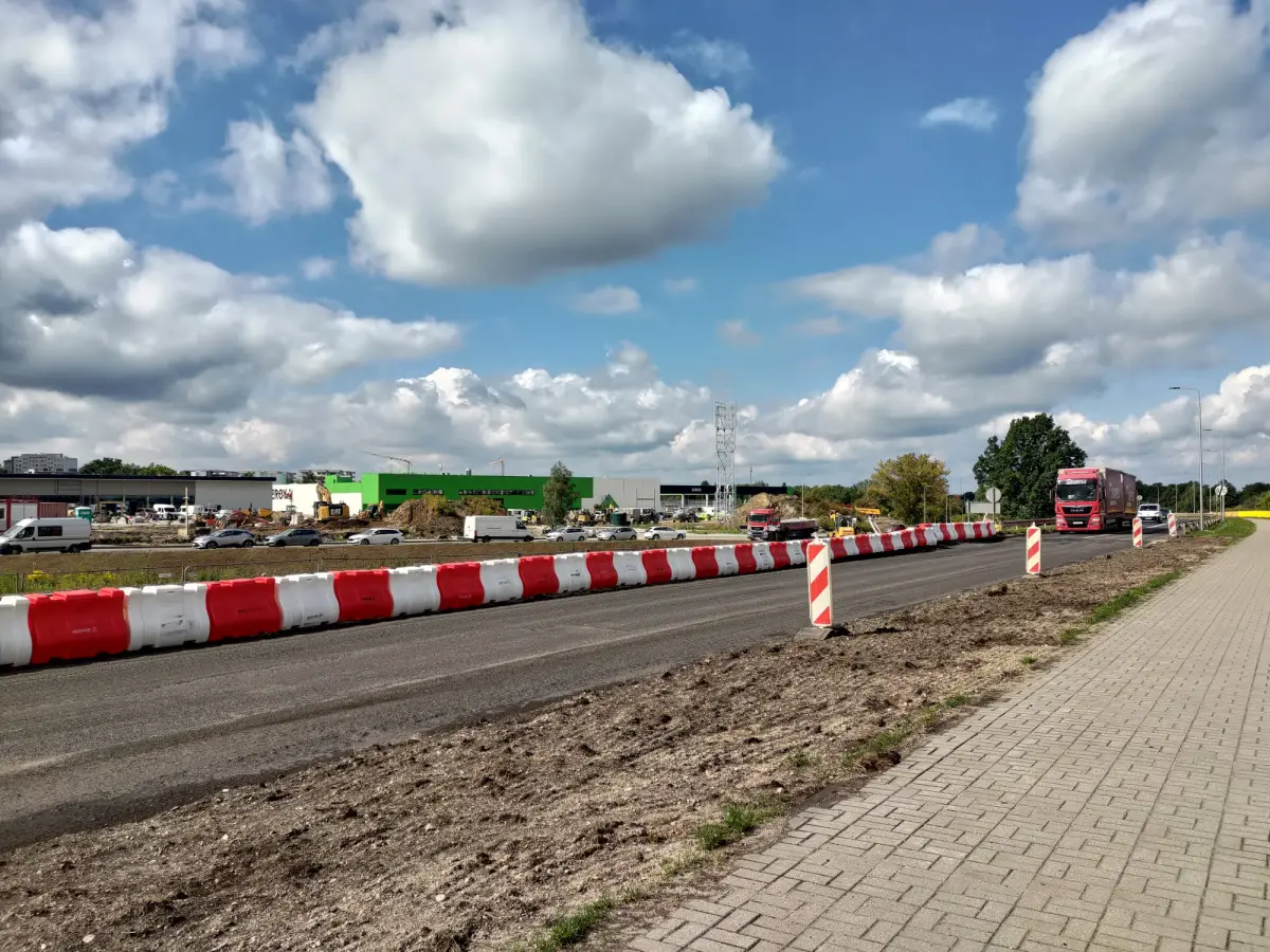 Na obwodnicy Bolesławca budowane jest nowe rondo