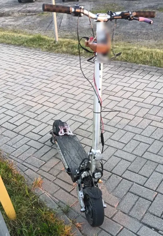 Hulajnoga i licznik