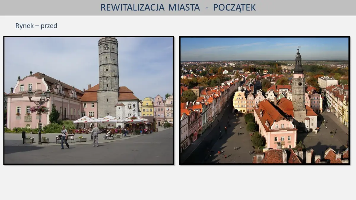 Prezentacja dotycząca rewitalizacji
