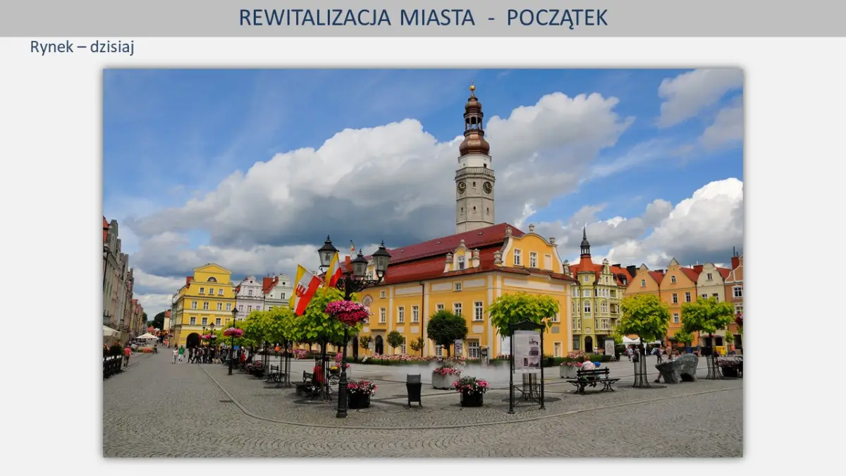 Prezentacja dotycząca rewitalizacji