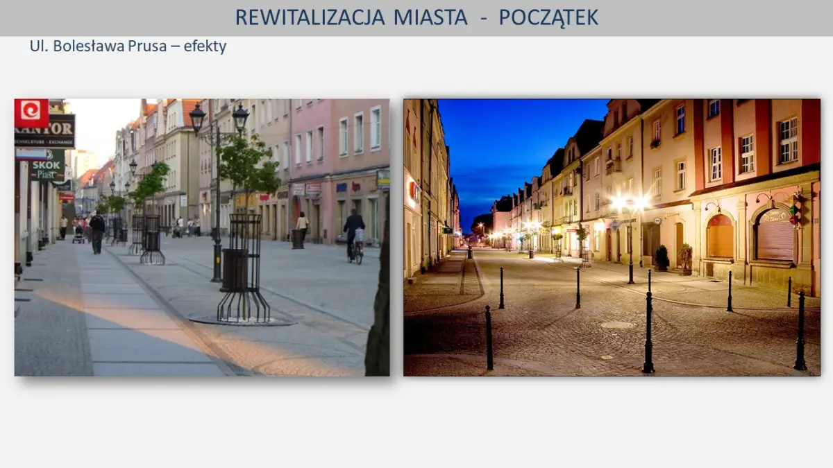 Prezentacja dotycząca rewitalizacji