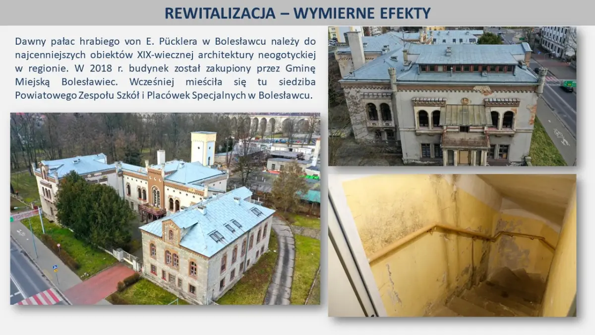 Prezentacja dotycząca rewitalizacji