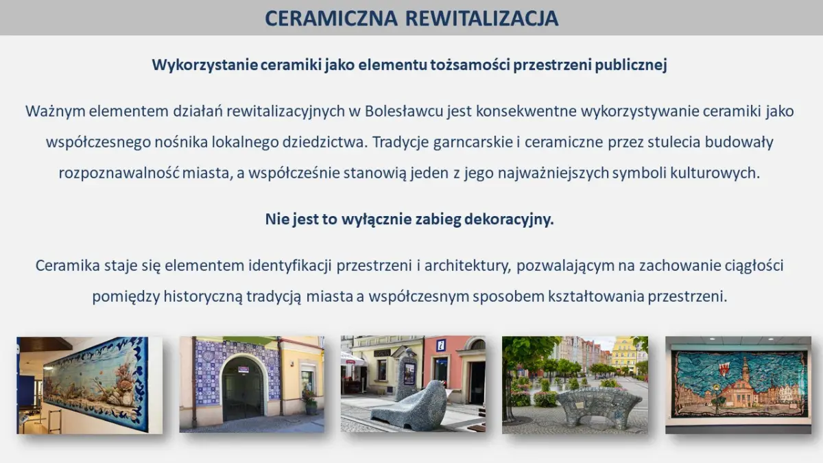 Prezentacja dotycząca rewitalizacji