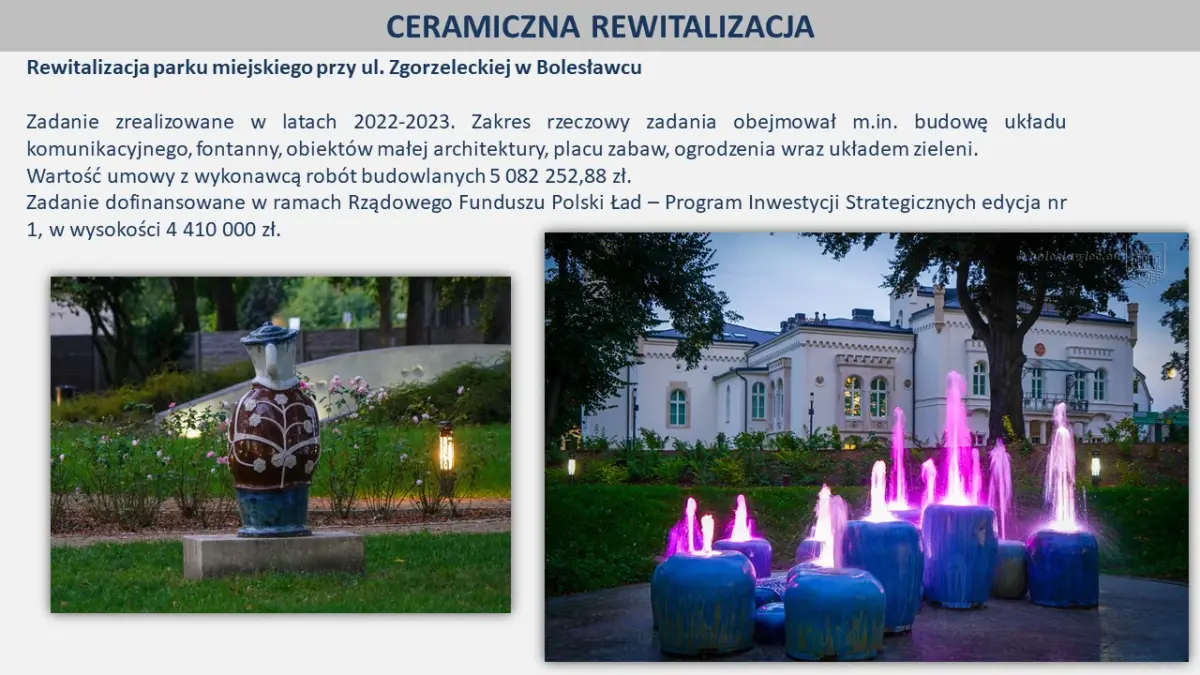 Prezentacja dotycząca rewitalizacji