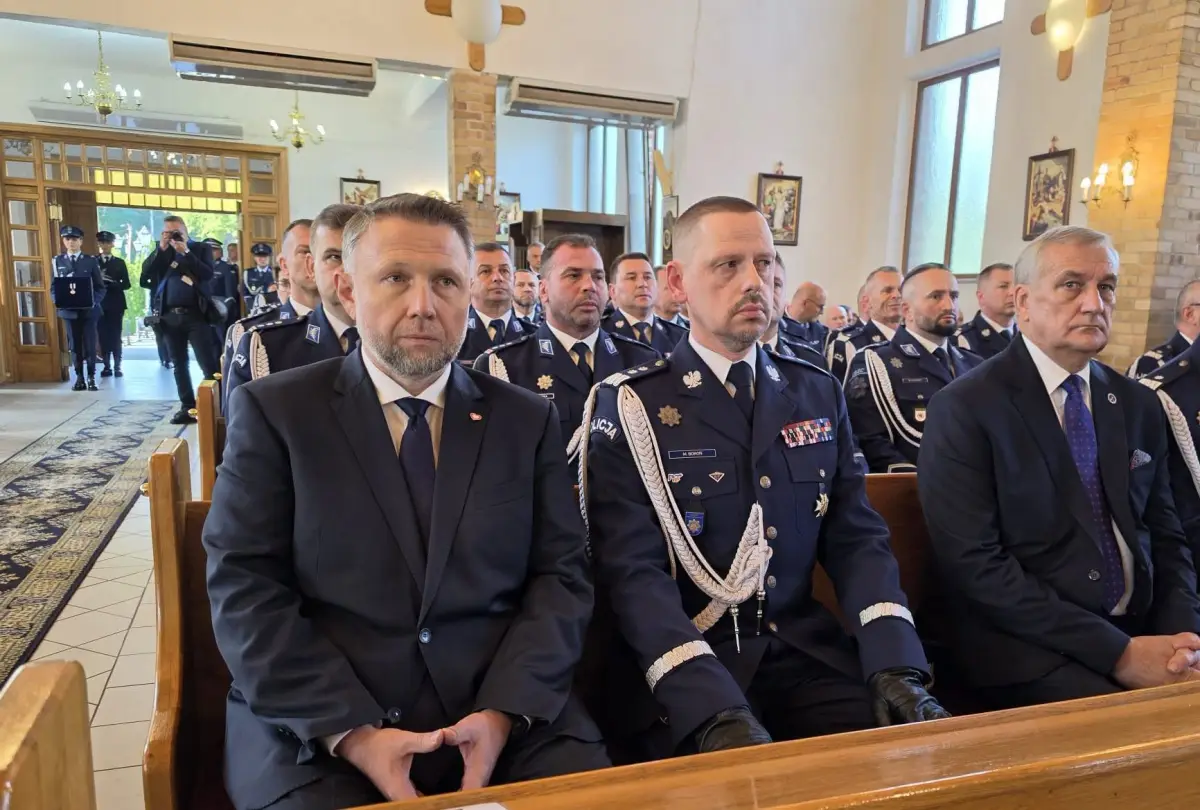 Uroczystości pogrzebowe tragicznie zmarłego policjanta