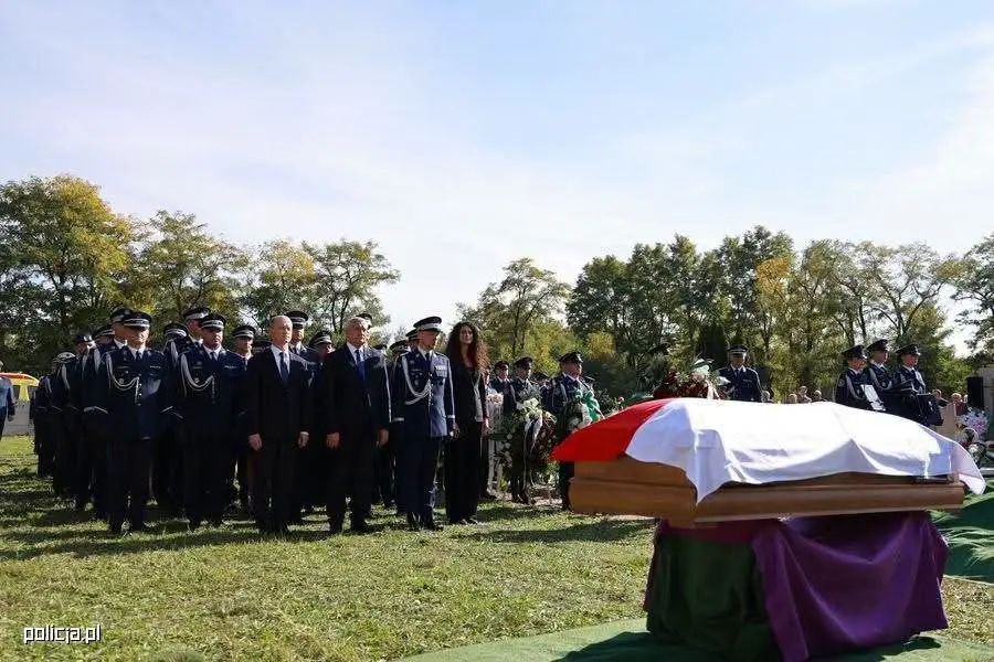 Uroczystości pogrzebowe tragicznie zmarłego policjanta