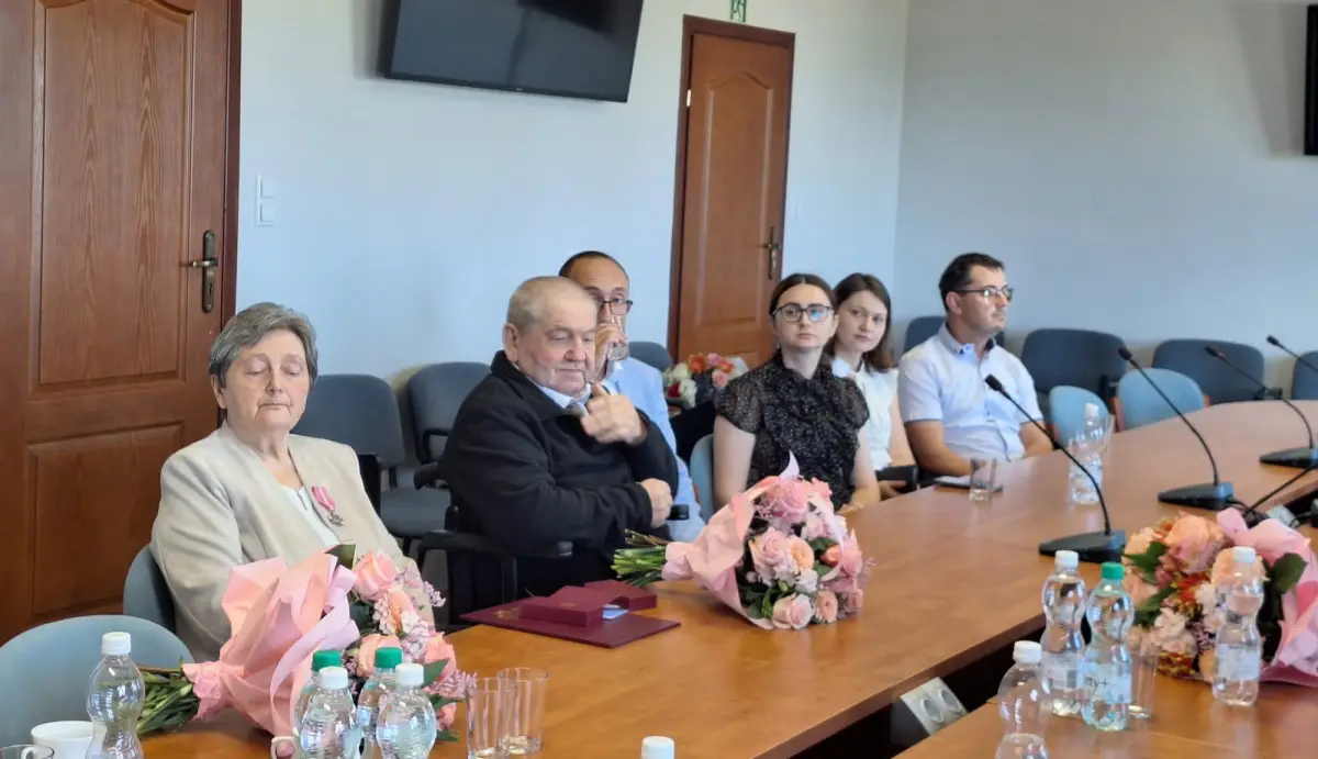 Uroczystość w Urzędzie Gminy Warta Bolesławiecka
