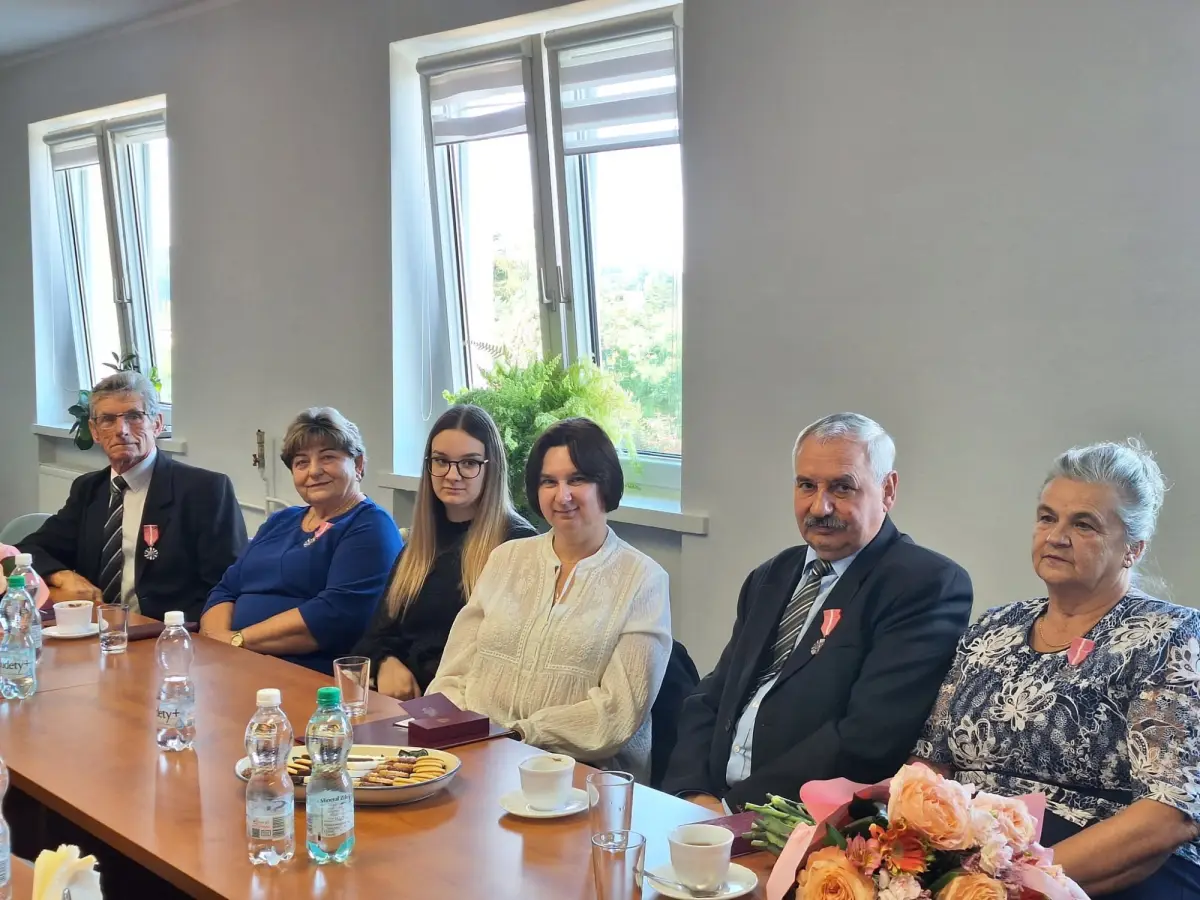 Uroczystość w Urzędzie Gminy Warta Bolesławiecka