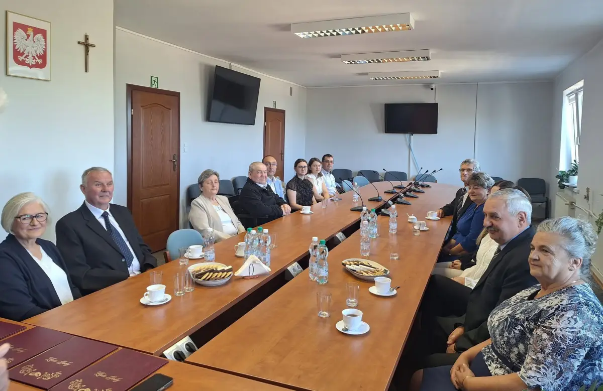 Uroczystość w Urzędzie Gminy Warta Bolesławiecka