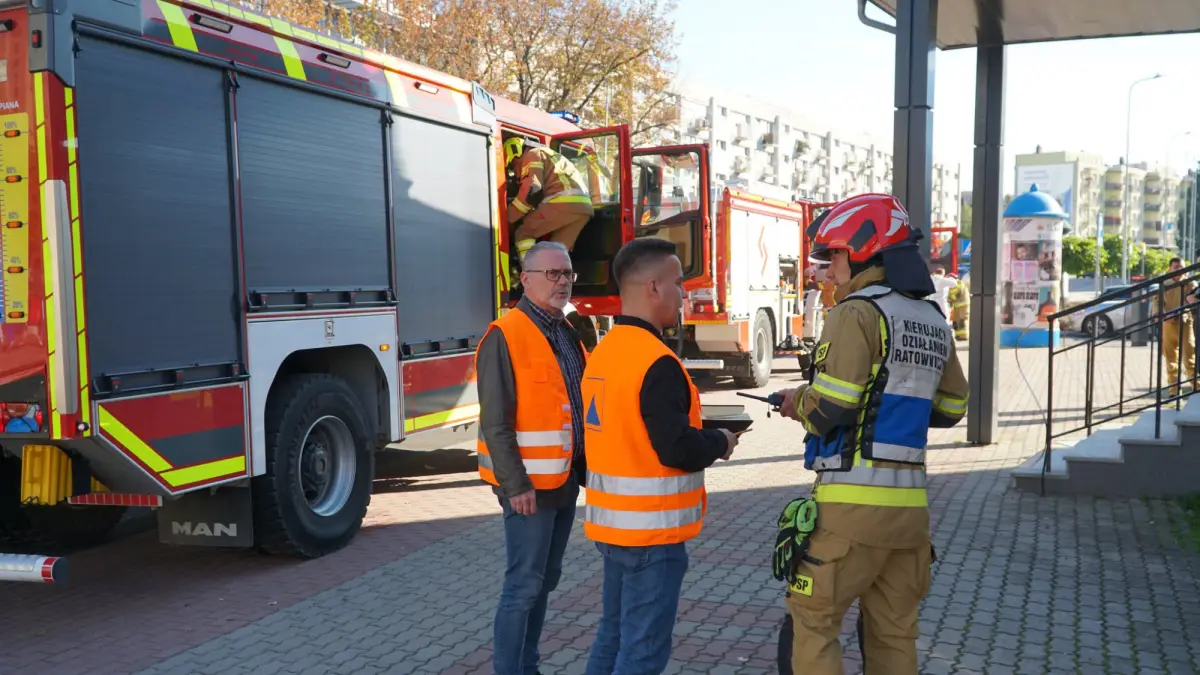 Akcja służb w „okrąglaku” w Bolesławcu