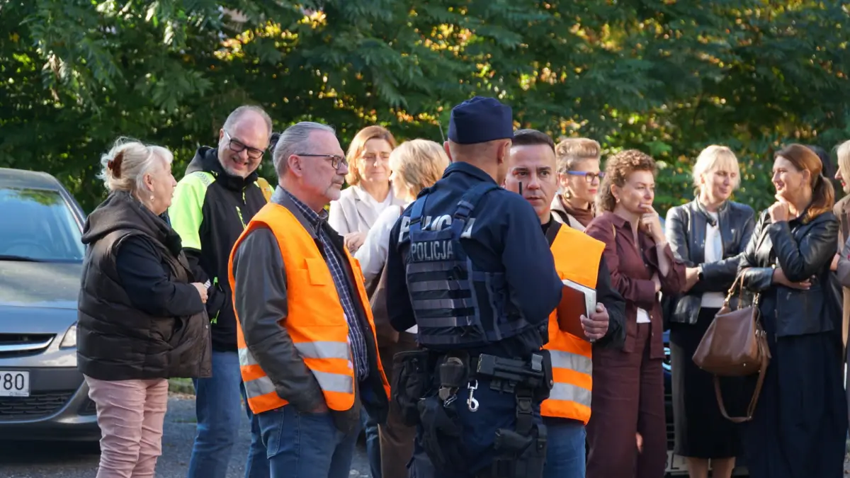 Akcja służb w „okrąglaku” w Bolesławcu