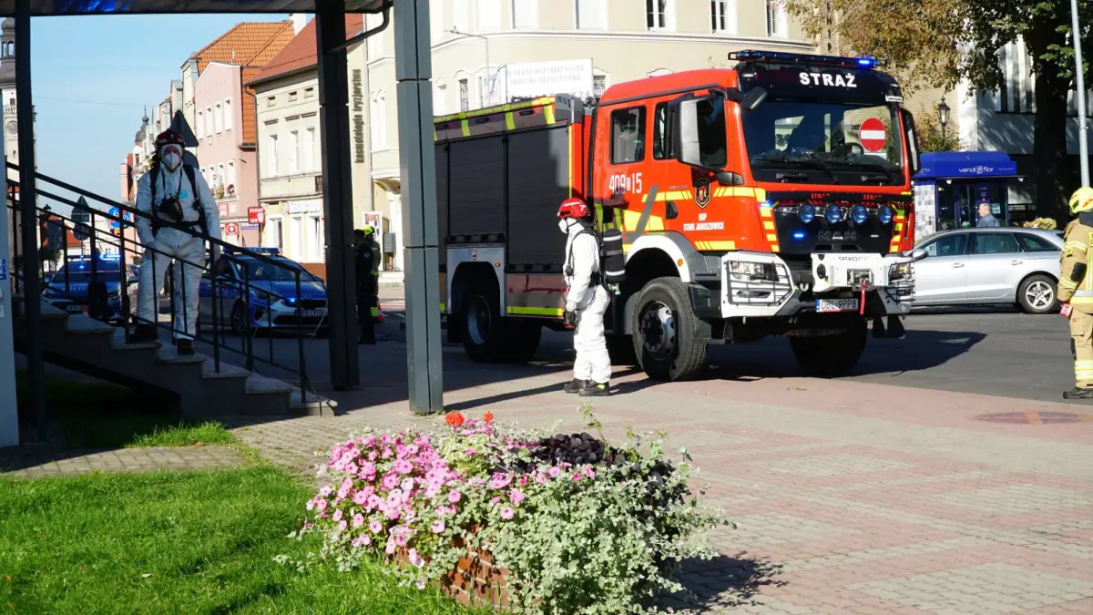 Akcja służb w „okrąglaku” w Bolesławcu