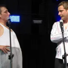 Zobacz zdjęcie: Kabaret Nowaki: Tomasz Marciniak (po lewej) i Kamil Piróg