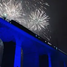 Zobacz zdjęcie: Na koniec pokazu wystrzelono w niebo sztuczne ognie