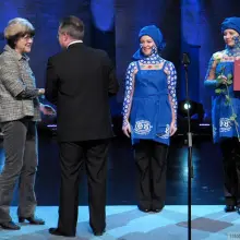 Zobacz zdjęcie: Barbara Alaszewska, prezydent i zdobinki