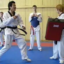 Zobacz zdjęcie: Koreańscy trenerzy taekwondo w Bolesławcu