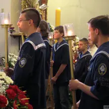 Zobacz zdjęcie: Uczestnicy bolesławieckiej mszy żałobnej