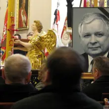 Zobacz zdjęcie: Uczestnicy bolesławieckiej mszy żałobnej