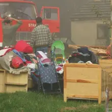Zobacz zdjęcie: Pożar zakładu Rade w Szczytnicy