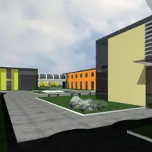 Zobacz zdjęcie: Wizualizacja Centrum Matki z Dzieckiem: wnętrze