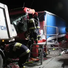 Zobacz zdjęcie: Wypadek na A18