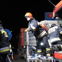 Zobacz zdjęcie: Wypadek na A18