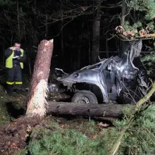Zobacz zdjęcie: Wypadek koło Świętoszowa