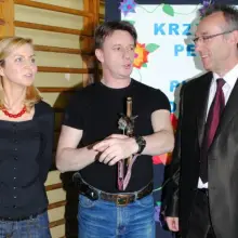 Zobacz zdjęcie: Aldona Wilas, Krzysztof Petek i Wiesław Stefanik, dyrektor ZSHiU