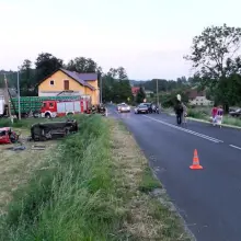 Zobacz zdjęcie: Do wypadku doszło na skrzyżowaniu w Suszkach