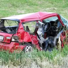 Zobacz zdjęcie: Kobieta i jej syn, podróżujący Hondą, zginęli na miejscu