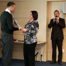 Zobacz zdjęcie: Bartosz Gruman, Iwona Mandżuk-Dudek i Tomasz Markowski