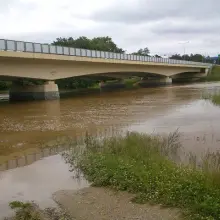 Zobacz zdjęcie: Woda pod autostradą a4. 5 czerwca 2013.