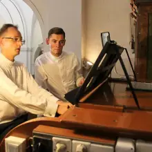 Zobacz zdjęcie: Ks. Łukasz Kutrowski i ks. Kamil Szymczak