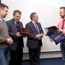 Zobacz zdjęcie: Grzegorz Matoryn, Tomasz Gabrysiak, Piotr Roman i Krzysztof Gwizdała