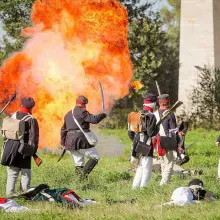 Zobacz zdjęcie: 1813 - 2013. Wystawa, konferencja i bitwa w dwusetną rocznicę kampanii napoleońskiej
