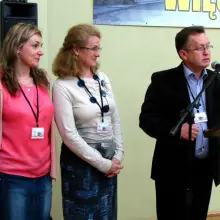 Zobacz zdjęcie: Małgorzata Matyjaszczuk, Barbara Sykulska i Mirosław Sakowski
