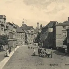 Zobacz zdjęcie: Ul. Zgorzelecka na początku XX w. Widok w kierunku Rynku