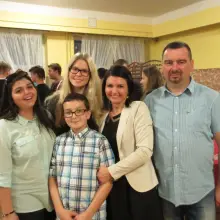 Zobacz zdjęcie: Grupa węgierksich i polskich uczniów w II Liceum Ogólnokształcącym