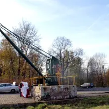 Zobacz zdjęcie: Kowarski żuraw kolejowy wyremontowany