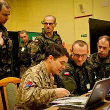 Zobacz zdjęcie: „RYŚ-14” na poligonie