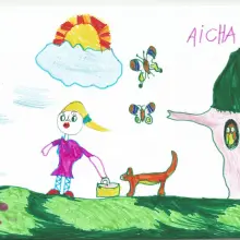 Zobacz zdjęcie: Rysunek Aichy Hanaf
