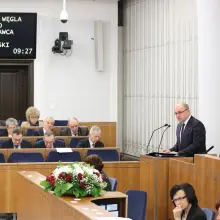 Zobacz zdjęcie: Jan Michalski w Senacie RP