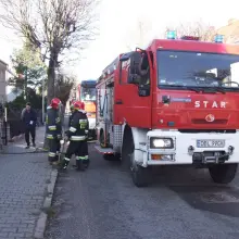 Zobacz zdjęcie: Pożar na Narutowicza - poparzony mężczyzna trafił do szpitala