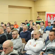 Zobacz zdjęcie: Uczestnicy spotkania z Krzysztofem Bosakiem
