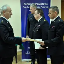 Zobacz zdjęcie: Przekazanie obowiązków zastępcy komendanta powiatowego PSP