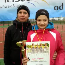 Zobacz zdjęcie: Julia Rogula i trenerka Małgorzata Markowska