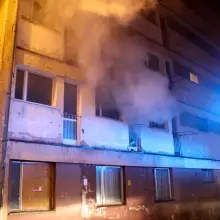 Zobacz zdjęcie: Pożar w mieszkaniu przy ul. Żwirki i Wigury