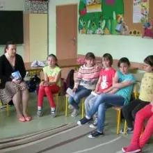 Zobacz zdjęcie: Spotkanie w SP nr 5 z Grażyną Hanaf